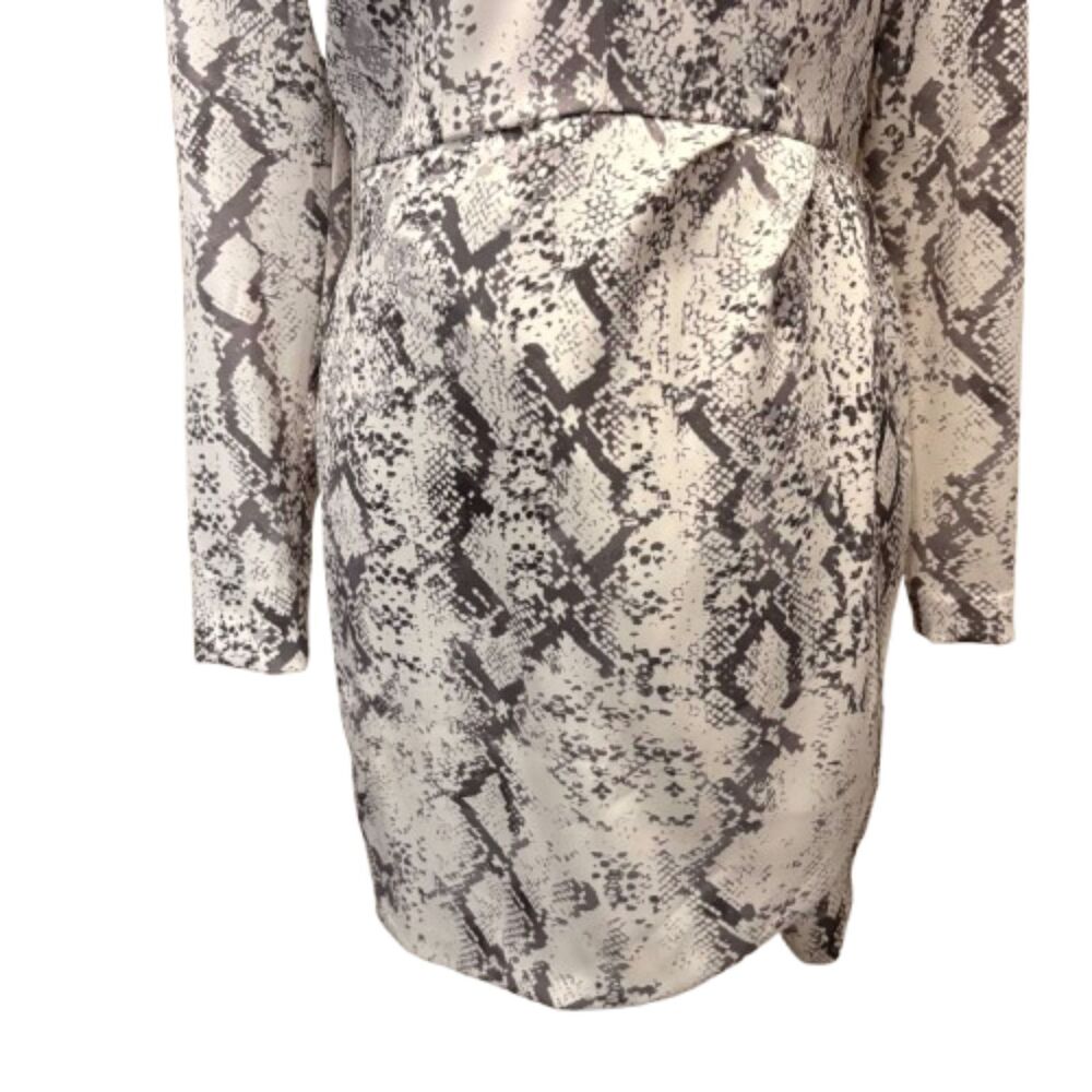 Gianni Bini Python Snakeskin Print Mini Dress Sho… - image 3